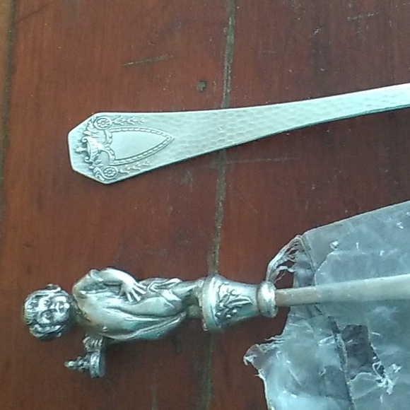 RARE 2 in 1 VINEGAR OIL DECANTER  GLASS DIVIDED EUROPEAN - Picture 11 of 16